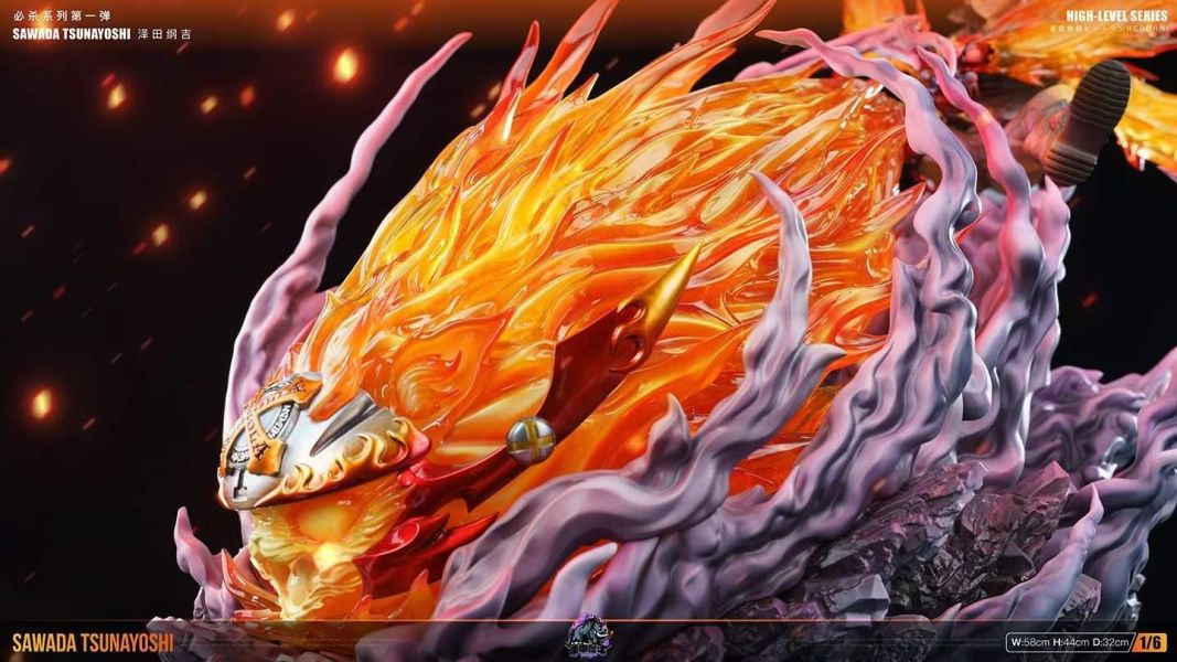 【預購】重甲犀牛 > 家庭教師HITMAN REBORN! > 1/6 Double X Burner 全新必殺系列 繼承者篇 沢田綱吉 Noc-Studio,家庭教師HITMAN REBORN!,澤田綱吉,GK,玩具,收藏,擺件,模型,公仔,人偶,手辦,動漫