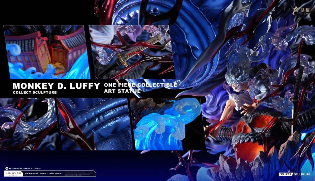 【預購】星耀工作室 > 海賊王 > 五檔 尼卡魯夫 (雙版本) 海賊王,魯夫,GK,玩具,模型,雕像,共鳴