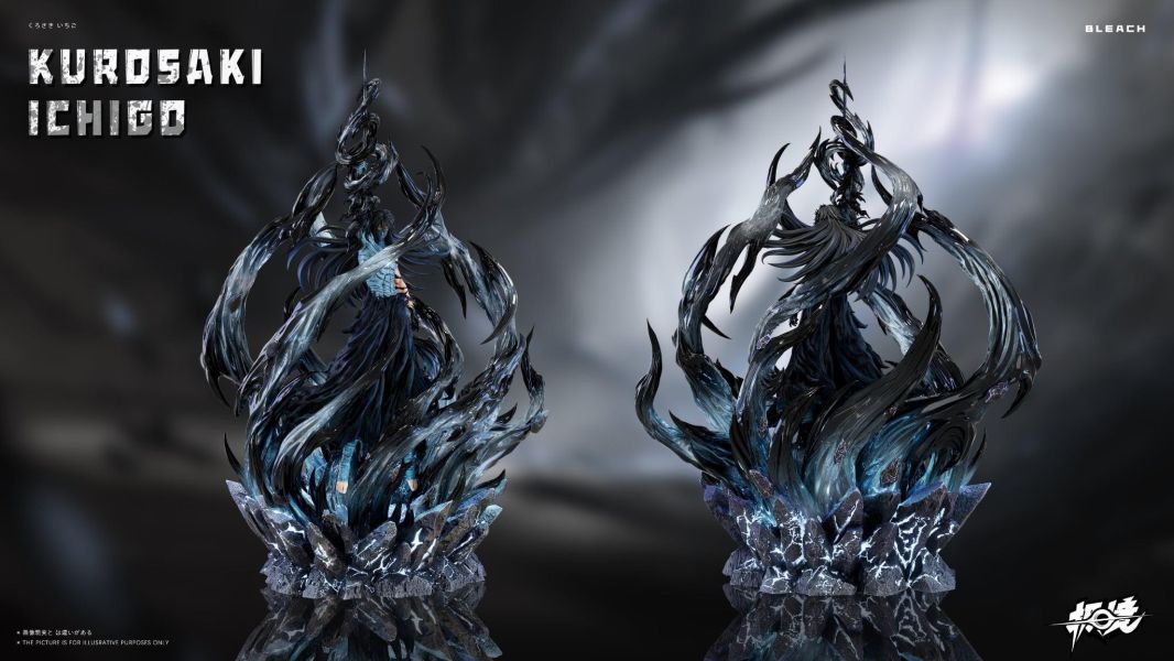 【預購】極境工作室 > BLEACH死神 > 1/6 收藏級雕像系列 無月 黑崎一護 (雙版本) 極境工作室, BLEACH死神,黑崎一護,GK,玩具,收藏,擺件,模型,公仔,人偶,手辦,動漫