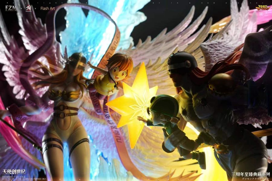 【預購】SuperHero超英 & Flash Art-Studio & Fantasy Zone Maker > 數碼寶貝 > 作品第一彈 天女獸 & 天使獸 創世紀 掠影-Studio,Demons-Studio,數碼寶貝,奧米加獸,GK,玩具,收藏,擺件,模型,公仔,人偶,手辦,動漫