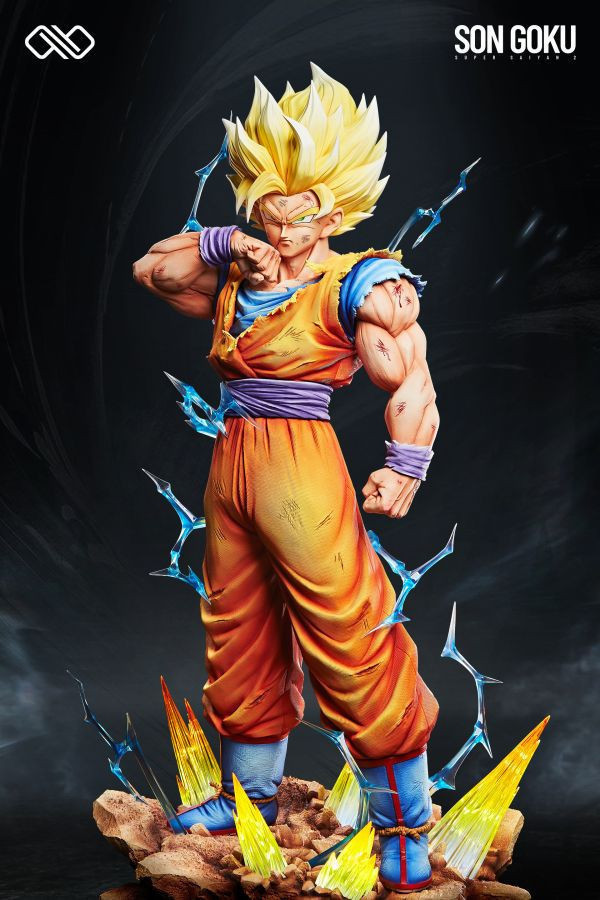 【補款】無限-Studio > 七龍珠 > 1/6 & 1/4 & 1/2 超二悟空 七龍珠,Dragonball,超二悟空,超級賽亞人,賽亞人,GK,玩具,模型,雕像