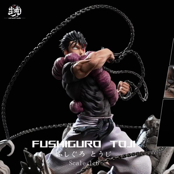 【售罄-代購/追加服務請洽客服】Real World塵境 > 咒術迴戰 > 1/6 第二彈 最強體術擁有者 伏黑甚爾 咒術迴戰,伏黑甚爾,天與暴君,ShyStudio,領域展開,GK,玩具,雕像,擺件,收藏