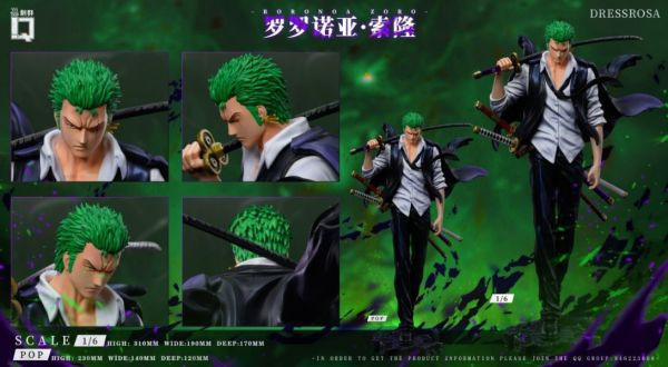 【補款】利群-Studio > 海賊王 > POP & 1/6 羅羅亞·索隆 海賊王,航海王,索隆,羅羅亞,利群,POP,修羅,三刀流,GK,玩具,雕像,擺件,收藏