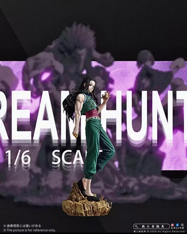 【預購】獵夢工作室 > HUNTERxHUNTER全職獵人 > 致命優雅 伊爾迷·揍敵客 GC-Studio,Fate,遠坂凜,GK,玩具,收藏,擺件,模型,公仔,人偶,手辦,動漫