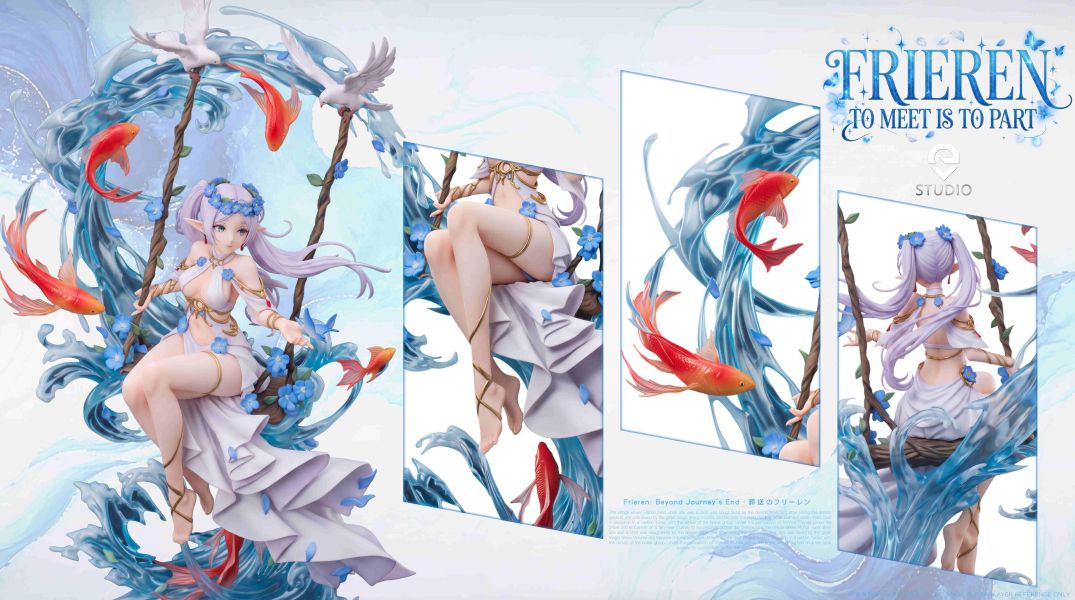 【預購】EVE-Studio > 葬送的芙莉蓮 > 1/6 秋千芙莉蓮  滄瀾精靈Ver. 櫻花-Studio,葬送的芙莉蓮,芙莉蓮,欣梅爾,GK,玩具,收藏,擺件,模型,公仔,人偶,手辦,動漫