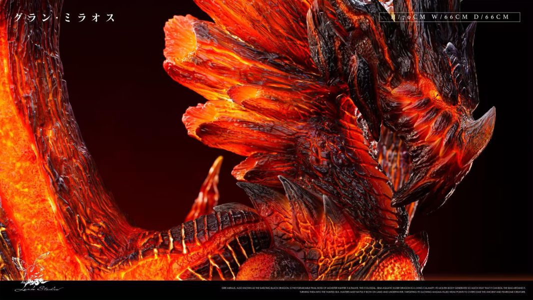 【預購】雲中山雀 > 魔物獵人 > 煉黑龍 (雙版本) 雲中山雀,魔物獵人,煉黑龍,GK,玩具,收藏,擺件,模型,公仔,人偶,手辦,動漫