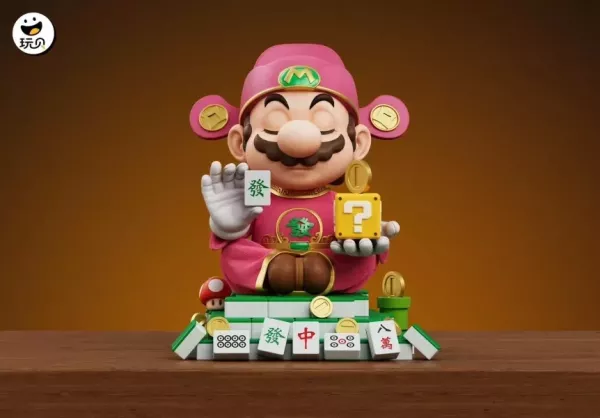 【預購】玩貝工作室 > 任天堂 > 超級瑪利歐 招財系列 雀神水管工瑪利歐 (雙版本) 玩貝工作室,任天堂,招財,超級瑪利歐,GK,玩具,收藏,擺件,模型,公仔,人偶,手辦,動漫