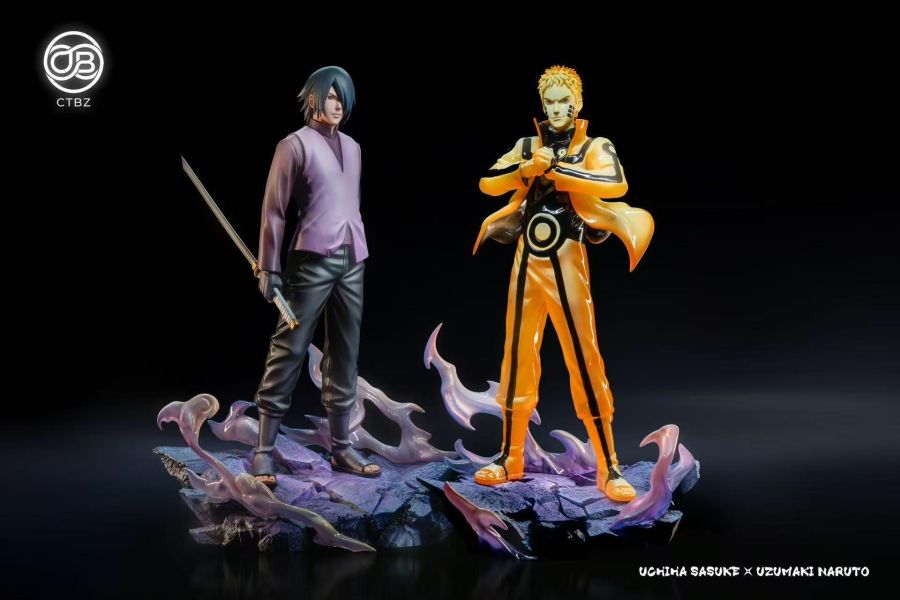 【預購】CTBZ-Studio > 火影忍者 > 1/6 金發中登 漩渦鳴人 & 黑發中登 宇智波佐助 Ciel Indigo,明日方舟,祀,GK,玩具,收藏,擺件,模型,公仔,人偶,手辦,動漫