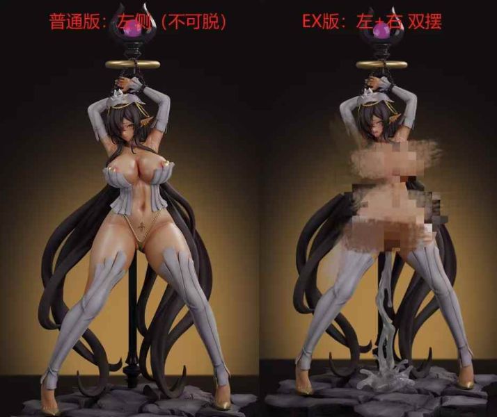 【預購】鯨工作室>黑獸>1/4 奧利卡(雙版本) 家庭教師,彩虹之子,風,IF工作室,GK,玩具,模型,雕像,擺飾,收藏,共鳴