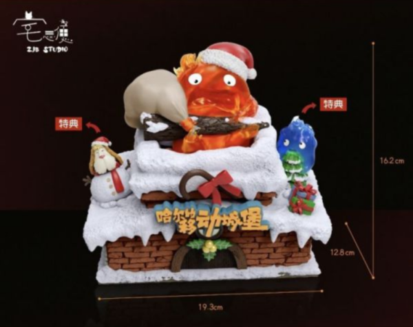 【預購】宅急便工作室 > 宮崎駿 > 霍爾的移動城堡 > 節日場景 聖誕卡西法 Alice21,異度神劍,柔光欲焰,GK,玩具,收藏,擺件,模型,公仔,人偶,手辦,動漫