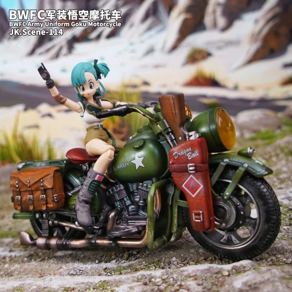 【預購】JacksDo > 七龍珠 > DB扉頁載具系列 軍裝摩托車 七龍珠,軍裝摩托車,GK,玩具,模型,雕像,共鳴