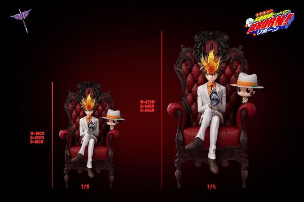 【預購】White Curse > 家庭教師HITMAN REBORN! > 1/4&1/6 沙發坐姿系列 澤田綱吉 (雙比例) (雙版本) White Curse,家庭教師HITMAN REBORN!,澤田綱吉,GK,玩具,收藏,擺件,模型,公仔,人偶,手辦,動漫