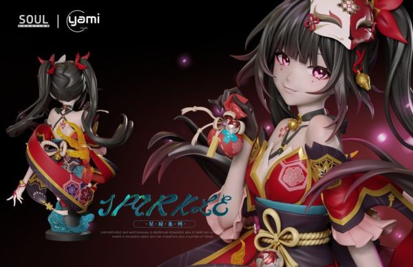 【售罄-代購/追加服務請洽客服】YAMI-Studio & SOUL>崩壞：星穹鐵道>1/4 & 1/6 半身像 花火 七龍珠,Dragonball,布羅利,悟吉塔,超級賽亞人,賽亞人,GK,玩具,模型,雕像,共鳴