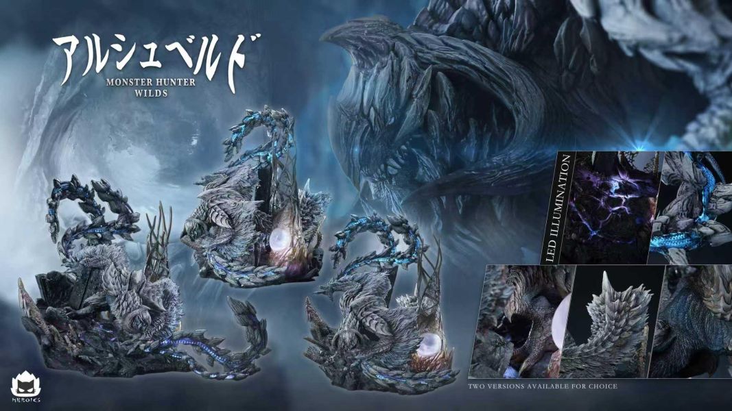 【預購】Heroics貓火 > 魔物獵人 > 荒野 鎖刃龍 Heroics貓火,魔物獵人,鎖刃龍,GK,玩具,收藏,擺件,模型,公仔,人偶,手辦,動漫