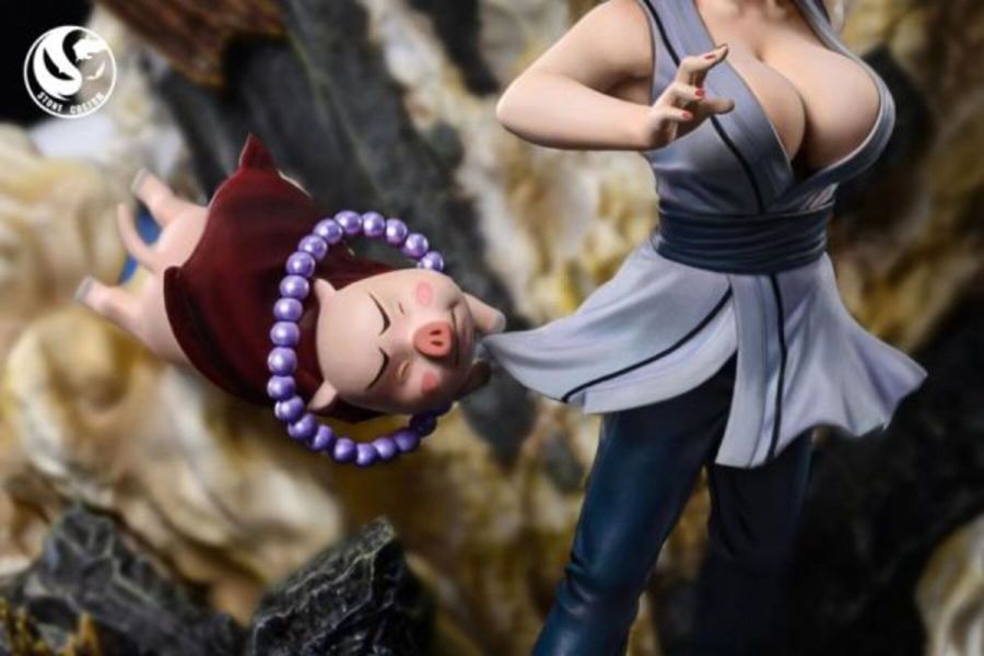 【廠商現貨】ST定製>火影忍者>影系列共鳴 五代目綱手 火影忍者,NARUTO,漩渦鳴人,佩恩,Figurama,GK,玩具,模型,雕像,共鳴,曉袍綱手