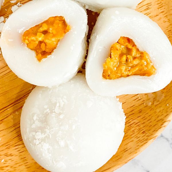 花生麻糬(奶素) 一之軒麻糬,紅豆麻糬,麻糬,冷凍麻糬,冷盤麻糬,素食小點,宴會麻糬,花生麻糬,福源花生醬