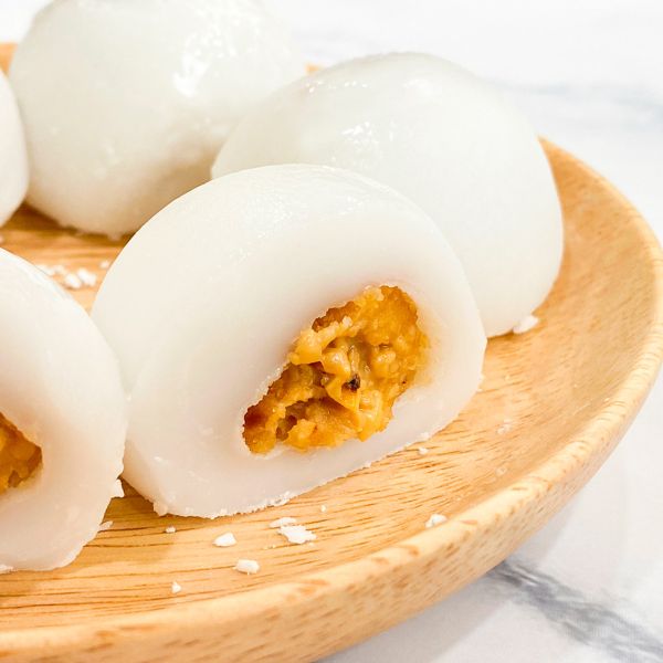 花生麻糬(奶素) 一之軒麻糬,紅豆麻糬,麻糬,冷凍麻糬,冷盤麻糬,素食小點,宴會麻糬,花生麻糬,福源花生醬