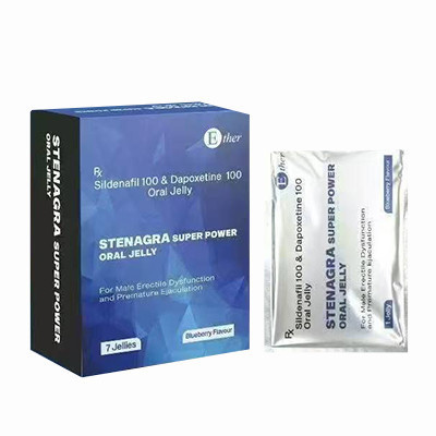 [獨家]STENAGRA | 印度雙效藍莓液態威 200mg | 果凍威  |7入 