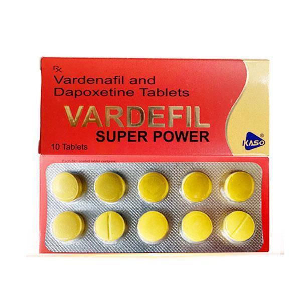 頂級艾力達 Vardefil Super Power 雙效片-助勃+延時丨1盒10錠 