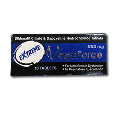 印度ExtremeVegaforce超級蝌蚪雙效片 250mg 10顆/盒 