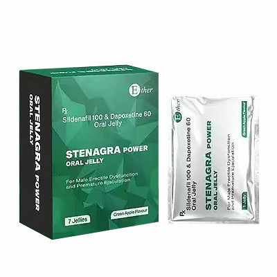[獨家]STENAGRA | 印度雙效蘋果液態威 200mg | 果凍威  |7入 
