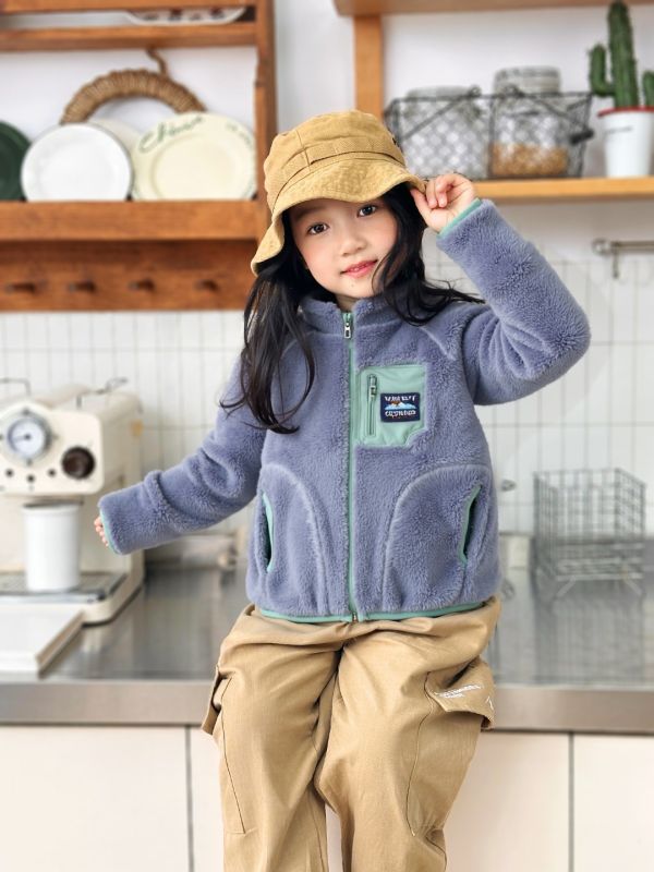 05121301｜EC家秋冬〃5050四色日系毛毛外套｜110-180 中大童外套, 童裝加絨外套, 羊羔絨外套, 童裝保暖外套, 秋冬童裝, 戶外風童裝, 男童外套, 女童外套, 中性童裝, 兒童保暖衣, 立領外套, 拉鍊外套, 厚絨外套