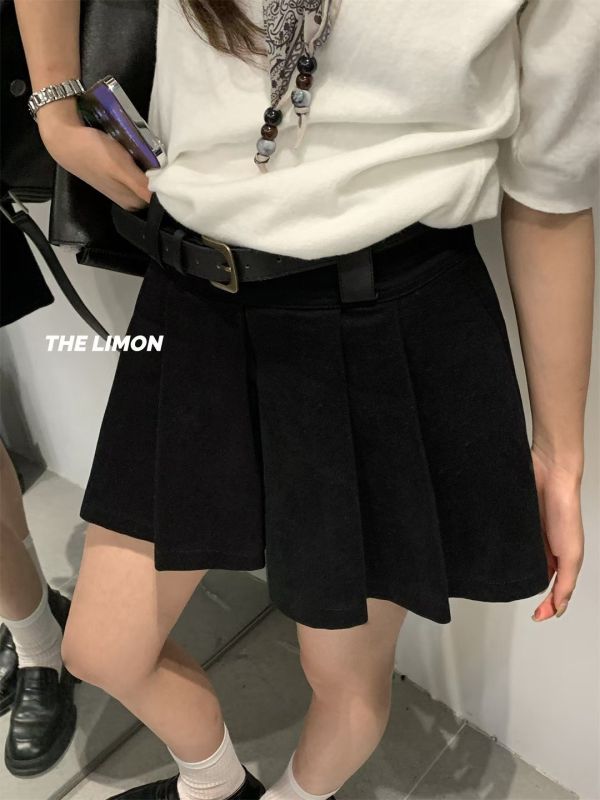 05081103┃LEMON秋〃1118三色百褶半身裙┃S-L┃250825結單 