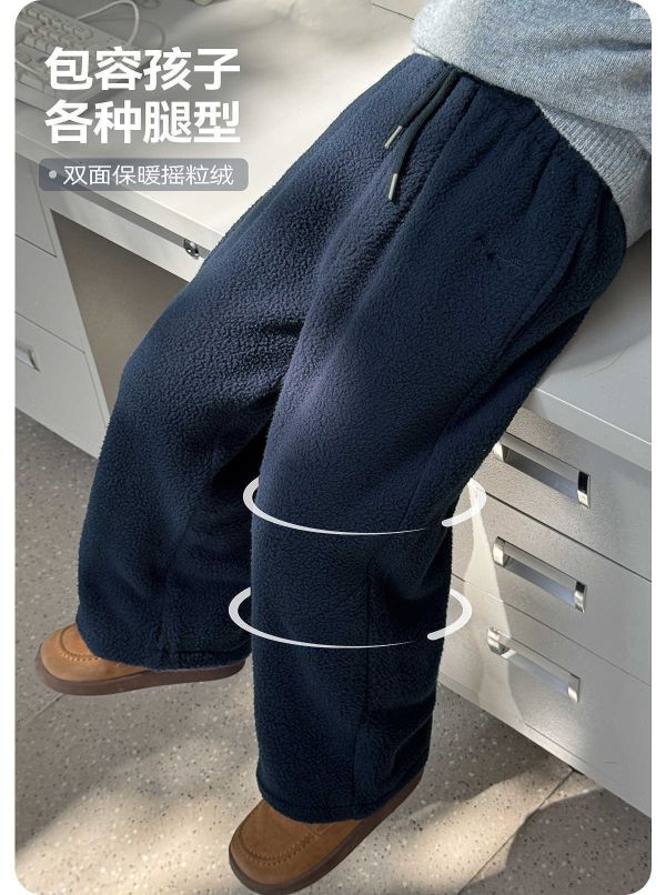 05111802｜ZYF家冬〃9090搖粒絨直筒褲｜110-170 兒童搖粒絨
男童搖粒絨褲
女童保暖長褲
冬季加厚褲
兒童寬褲
340g加厚
內刷毛長褲
兒童秋冬必備
110-170褲子
親膚保暖褲