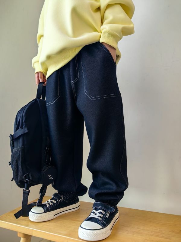 05112603｜CF冬〃CK125兩色加絨爆溫褲｜120-175 兒童加絨工裝褲
兒童加厚長褲
兒童保暖長褲
男童加絨褲
女童加絨褲
日系工裝褲
冬季刷毛長褲
110-170 童裝長褲
兒童寬褲
兒童防風保暖褲
冬天長褲
兒童棉褲
童裝加厚褲