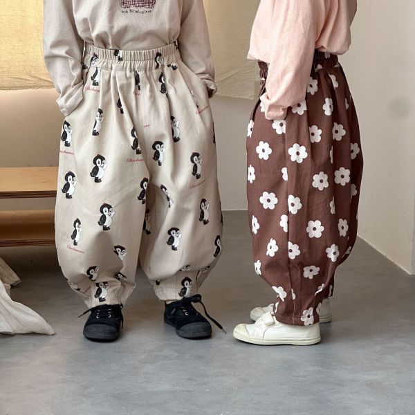 05080102┃兄妹家秋〃250523兩色滿印燈籠褲┃80-150┃250810結單 