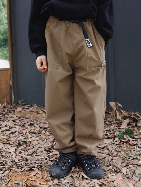 05121106｜秋冬〃3190三色簡約加絨小標工裝褲｜110-170 兒童工裝褲
兒童加絨褲
兒童冬褲
兒童戶外褲
山系童裝
保暖長褲
加厚長褲
機能風童裝
男童 女童 長褲
110-170cm
冬季童裝