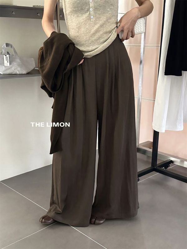 05081109┃LEMON秋〃9079三色闊腿褲┃S-L┃250825結單 