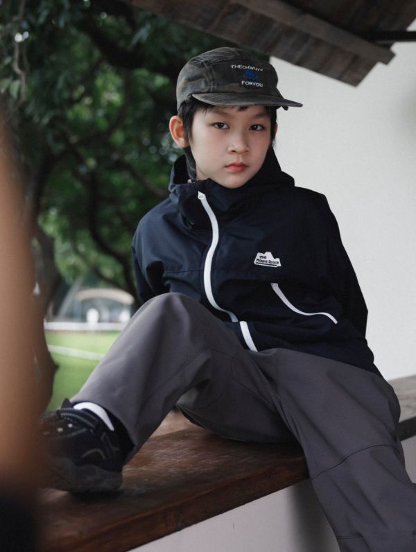 05110703┃猿寶家秋冬〃7068山系拼接夾棉連帽外套┃110-170 童裝外套、防風外套、連帽外套、拼色風衣、韓版童裝外套、男女童外套、秋冬外套、防潑水夾克、親子裝外套