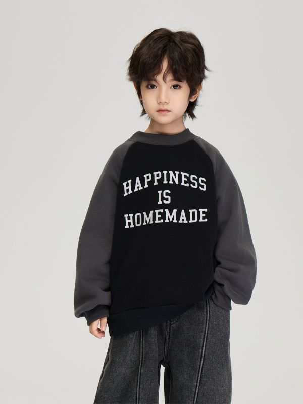 05110314┃TFYU秋冬〃兩色加絨撞色T┃100-170 - 兒童字母大學T
- 拼色刷毛上衣
- 秋冬童裝推薦
- HAPPINESS IS HOMEMADE
- 100–170 尺寸童裝
- 男童女童衛衣
- 親膚不扎布料
- 內刷毛大學T
- 韓系童裝
- 情侶童裝穿搭