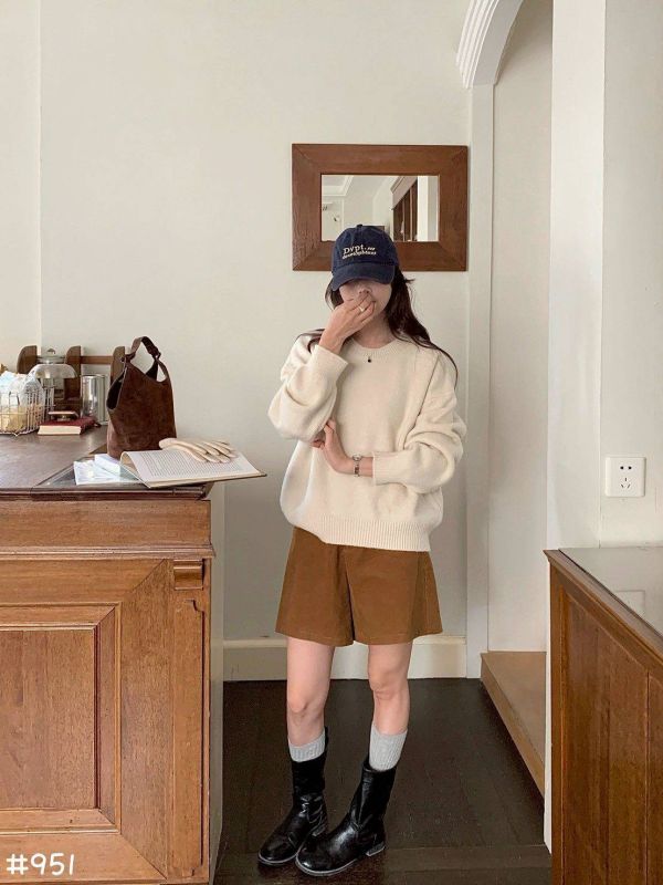 05110701┃秋冬〃951多色針織毛衣 毛毛上衣、糖果色毛衣、針織上衣、韓版毛衣、短版毛衣、寬鬆毛衣、冬季上衣、柔軟針織衫、氣質上衣、百搭毛衣