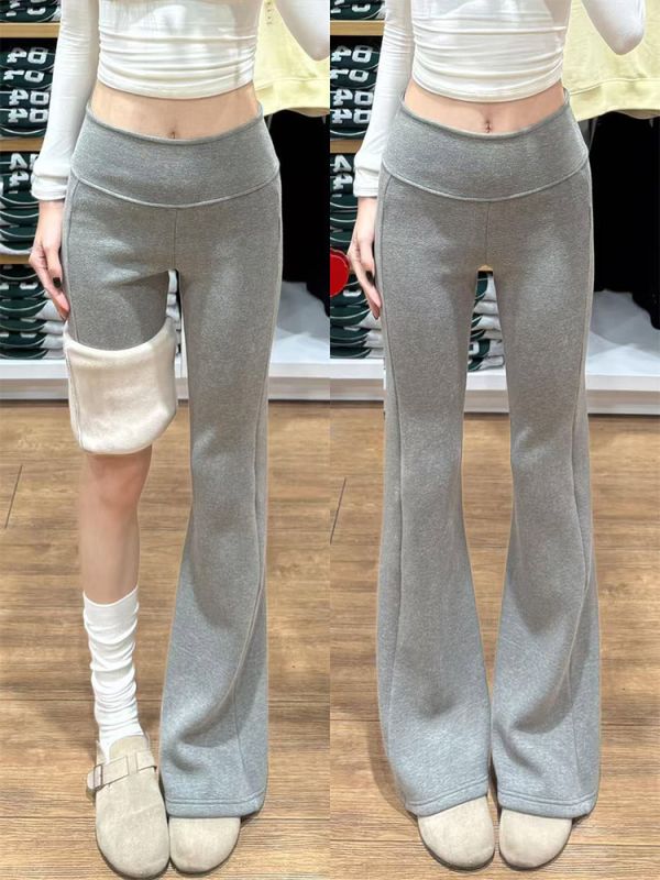 05112711｜秋冬〃加絨微喇叭褲｜S-XL 加絨喇叭褲
高腰顯瘦褲
冬季加厚褲
彈力瑜伽褲
保暖長褲
女神顯瘦褲