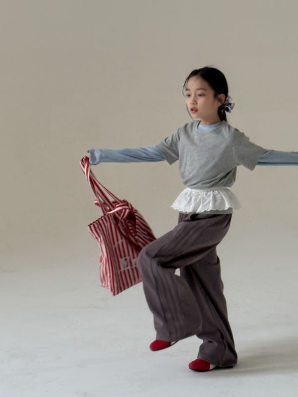 05110503┃TC秋冬〃兩色側邊條運動褲┃110-160 壓線褲、喇叭褲、韓版童裝、女童長褲、男童褲、運動褲、寬鬆褲、童裝休閒褲、親子褲、秋冬新款