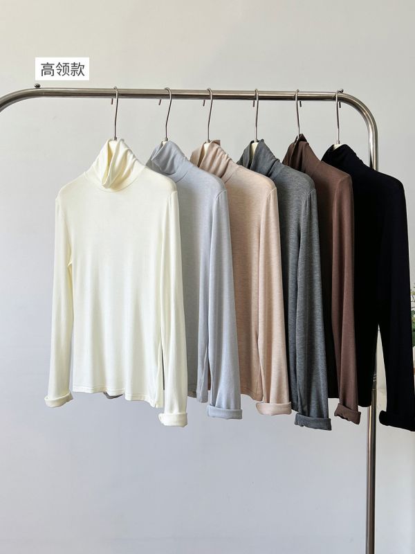 05112902｜RJ秋冬〃8370六色山羊絨高領內搭衫｜M-L 山羊絨打底衫
高領打底衫
圓領內搭
秋冬保暖上衣
彈力上衣
女裝打底
素色打底衫
ML內搭