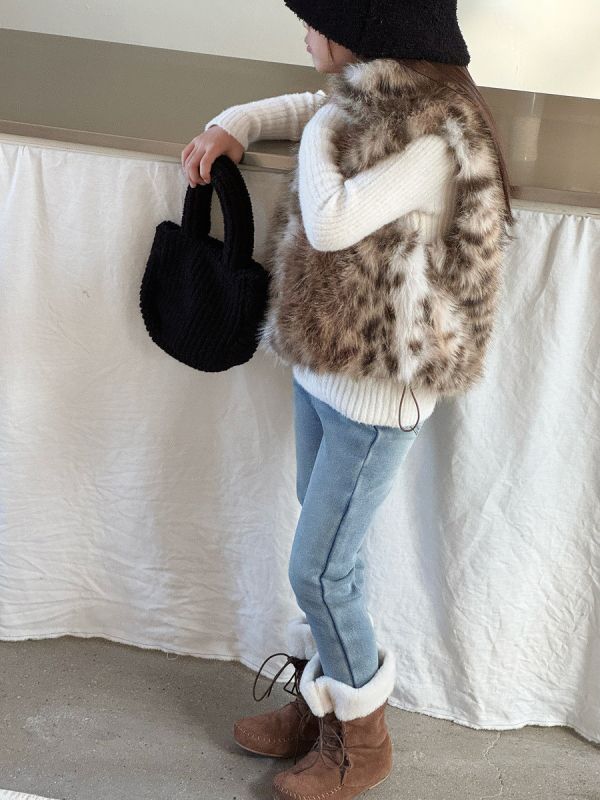 05120211｜小瑜家秋冬〃加絨修身牛仔褲｜90-150 童裝牛仔褲, 童刷毛長褲, 兒童保暖褲, 牛仔內刷毛, 彈力童褲, 中小童褲子, 90-150童裝, 秋冬童褲, 修身童褲, 窄版牛仔