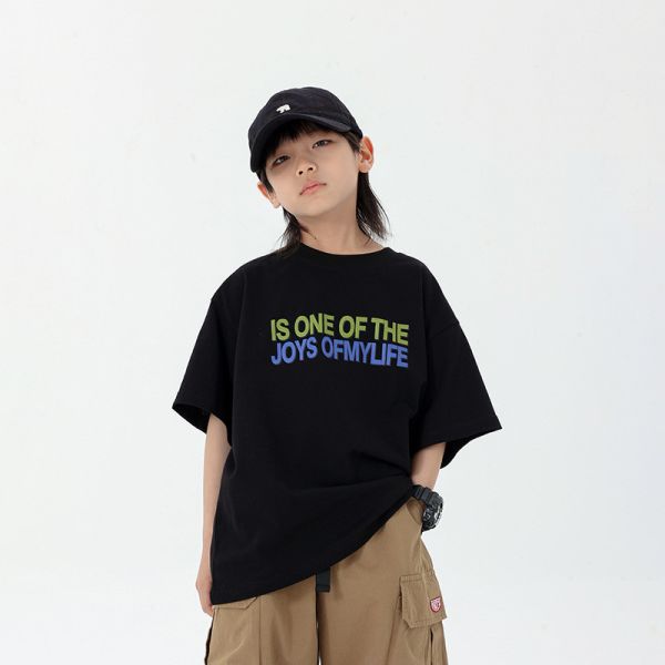 05040716┃CB家夏〃XK076三色背後小狗印花T┃100-160┃0410結單 