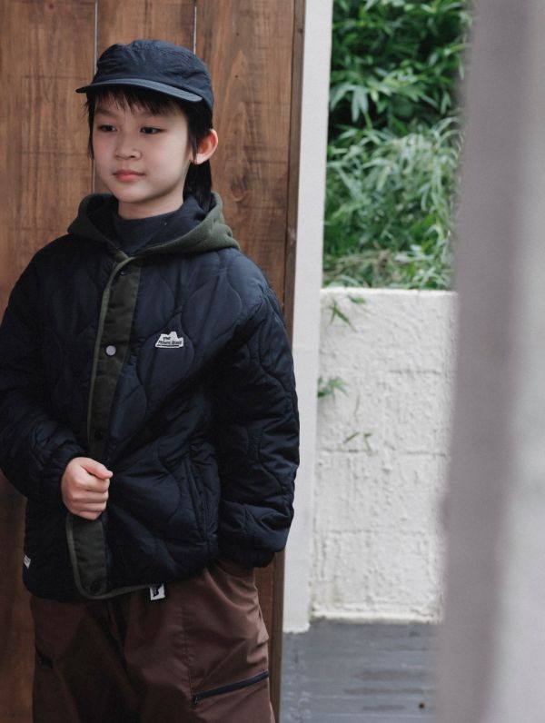 05120511｜猿寶家秋冬〃7065拼色山系夾棉連帽外套｜110-170 中大童外套, 童裝鋪棉外套, 兒童防風外套, 連帽外套, 山系童裝, 保暖外套, 童裝秋冬, 小童外套, 大童外套, 男童外套, 女童外套, 戶外外套, 輕量外套, 鋪棉外套, 童裝110 120 130 140 150 160 170