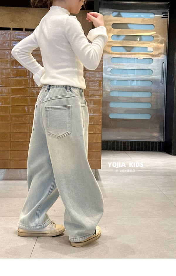 05111708｜YOJIA家冬〃K587加絨牛仔褲｜110-170 兒童牛仔褲
加厚牛仔褲
冬季牛仔褲
寬鬆牛仔褲
奶油感牛仔褲
保暖牛仔長褲
女孩牛仔褲
男童牛仔褲
秋冬牛仔褲推薦