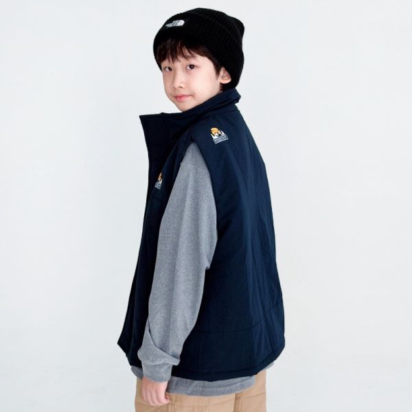 05121204｜CTX家秋冬〃2587立領保暖小標背心｜110-165 中大童馬甲, 兒童棉馬甲, 童裝背心, 男童背心, 鋪棉背心, 秋冬童裝, 戶外童裝, 立領背心, 保暖背心, 中大童外套
