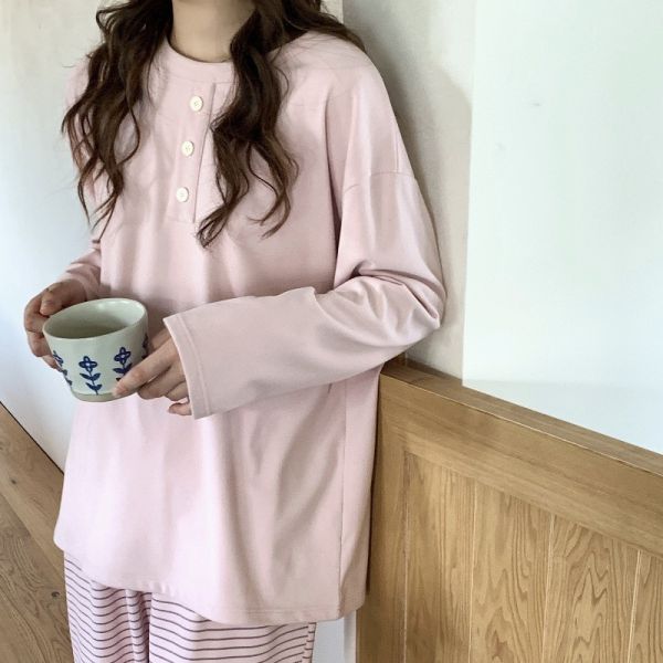 05120102｜秋冬〃四色條紋褲居家服套裝｜F 居家睡衣套裝
BUXIAODIAO
布小调睡衣
長袖家居服
柔軟親膚睡衣
高彈睡衣
寬鬆居家服
女生睡衣套裝
秋冬家居服