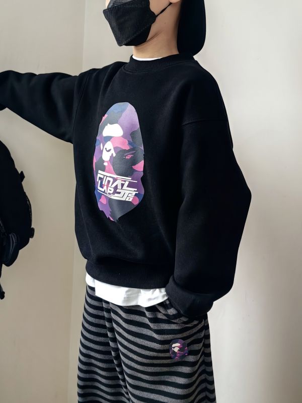 05112612｜CF冬〃CK120加絨猿人頭T｜120-175 童裝衛衣、一體絨衛衣、不倒絨大學T、加厚保暖上衣、兒童大學T、冬季衛衣、寬鬆版衛衣、加絨上衣、男童上衣、女童上衣、保暖棉T、秋冬童裝、純色衛衣、親子上衣、學生衛衣、加厚外套