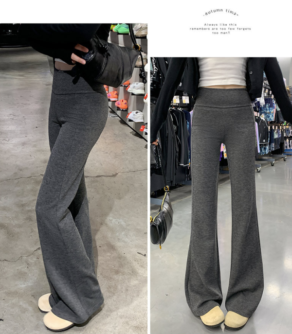 05112711｜秋冬〃加絨微喇叭褲｜S-XL 加絨喇叭褲
高腰顯瘦褲
冬季加厚褲
彈力瑜伽褲
保暖長褲
女神顯瘦褲