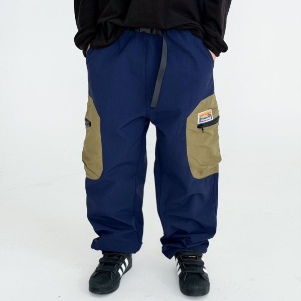 05121201｜CTX家秋冬〃2588撞色加絨防水衝鋒褲｜110-165 中大童工裝褲, 童裝加絨褲, 兒童刷毛長褲, 冬季童褲, 戶外風童裝, 男童長褲, 女童長褲, 保暖童裝, 中大童秋冬, 童裝工裝風