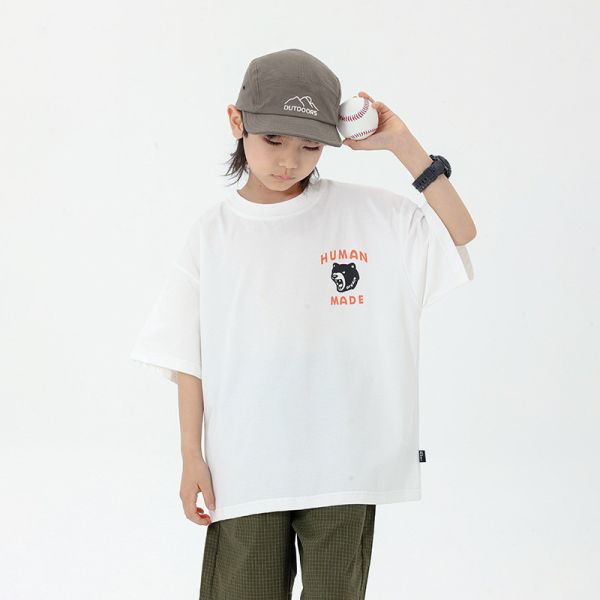 05040711┃CB家夏〃XK074兩色黑熊大頭T┃100-160┃0410結單 