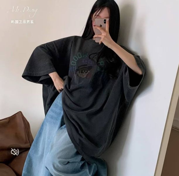 05040803┃依澤家夏〃5561七色漢堡神偷印花T┃F┃0410結單 