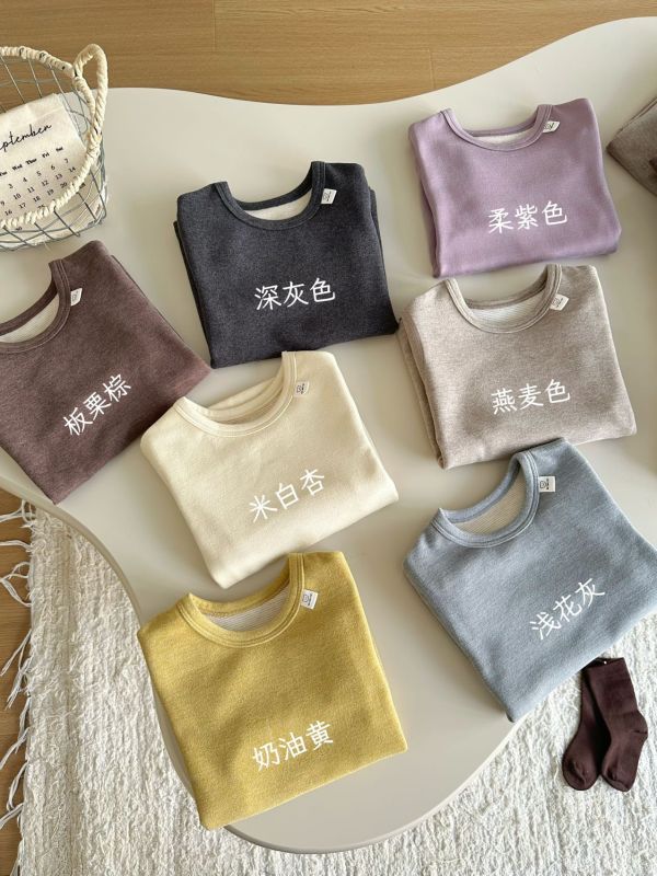 05110106┃SSR〃七色蠶絲羊絨居家服套裝┃90-150 兒童羊絨內著, 保暖內搭套裝, 雙倍保暖, 彈性貼身, 不勒肚設計, 秋冬童裝, 嬰幼兒內衣, 香絲山羊絨, 柔軟親膚,